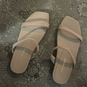 Stuart weitzman two strap sandals